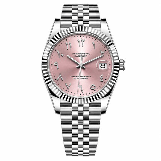 DateJust Pink Arabic Dial Ma boutique